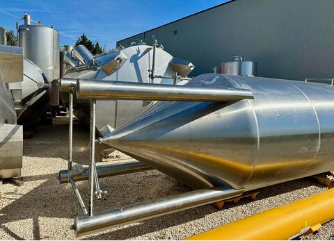 Stainless steel holding tank - Cylindro conical