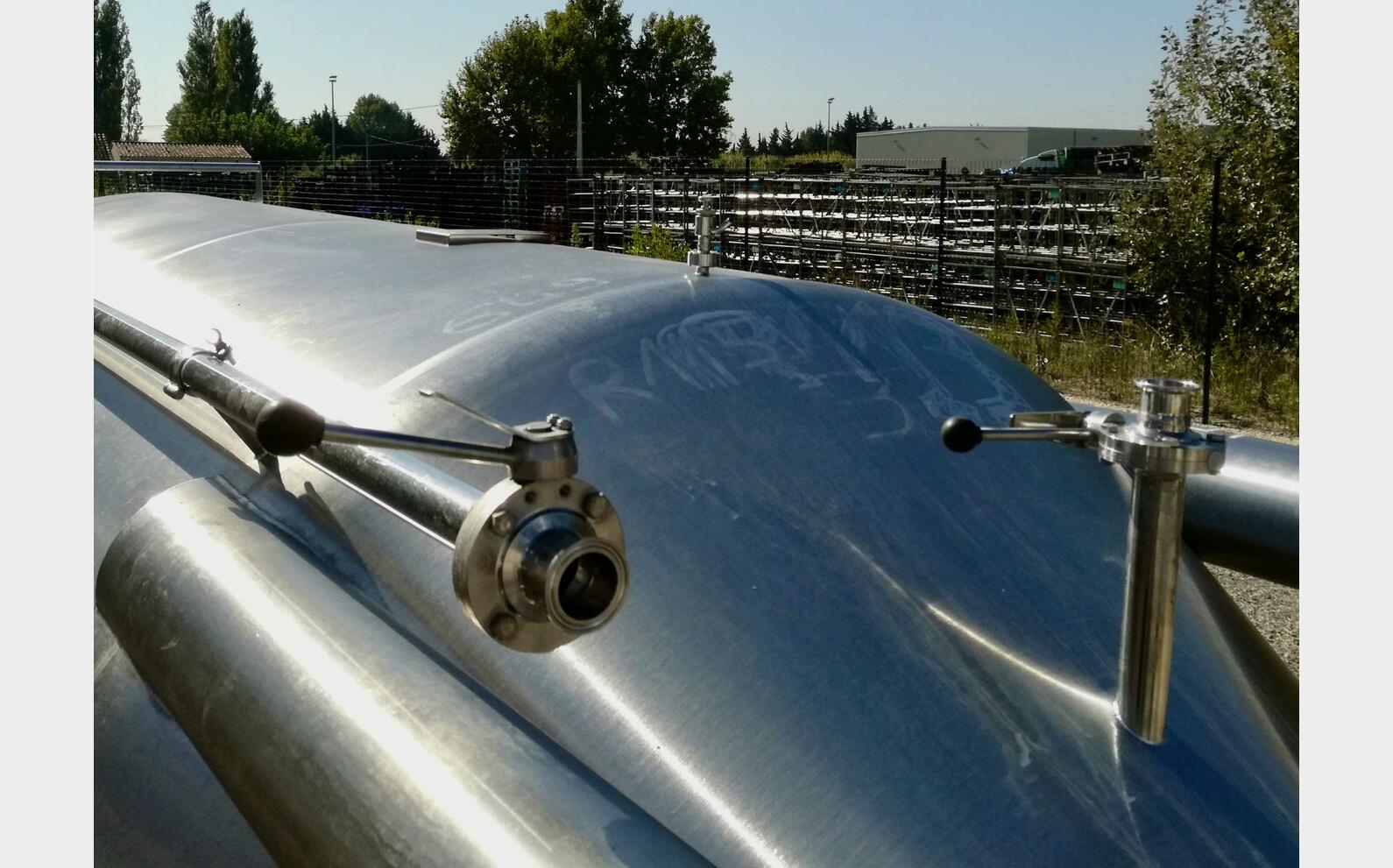 Ss tank - Cylindroconical 80 HL (8,000 litres) VELO