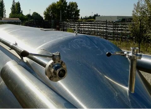 Stainless steel holding tank - Cylindro conical