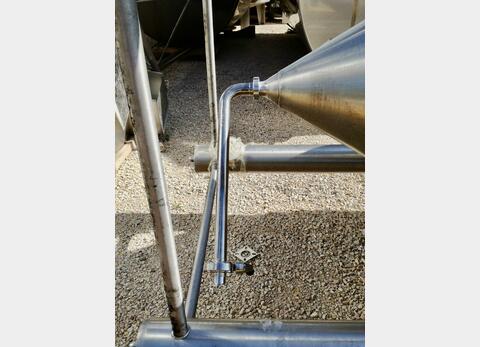 Stainless steel holding tank - Cylindro conical