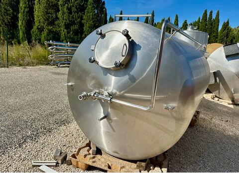 Cuve inox - Cylindroconique 80 HL (8.000 litres) VELO