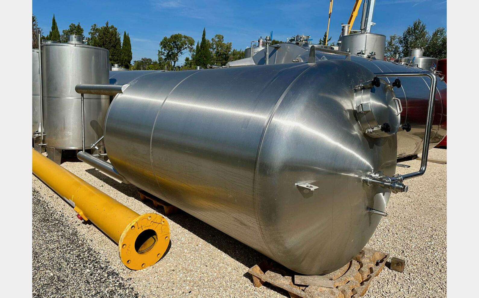 Ss tank - Cylindroconical 80 HL (8,000 litres) VELO