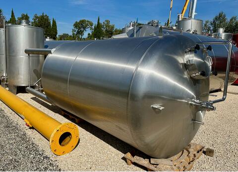 Stainless steel holding tank - Cylindro conical