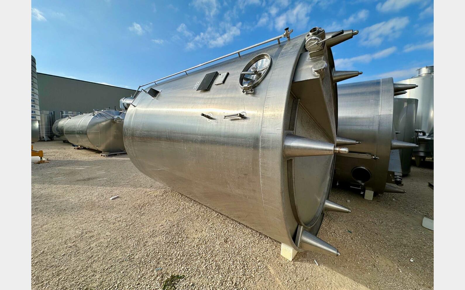 Cuve inox 316 - Stockage 230 HL (23 000 litres) GOAVEC