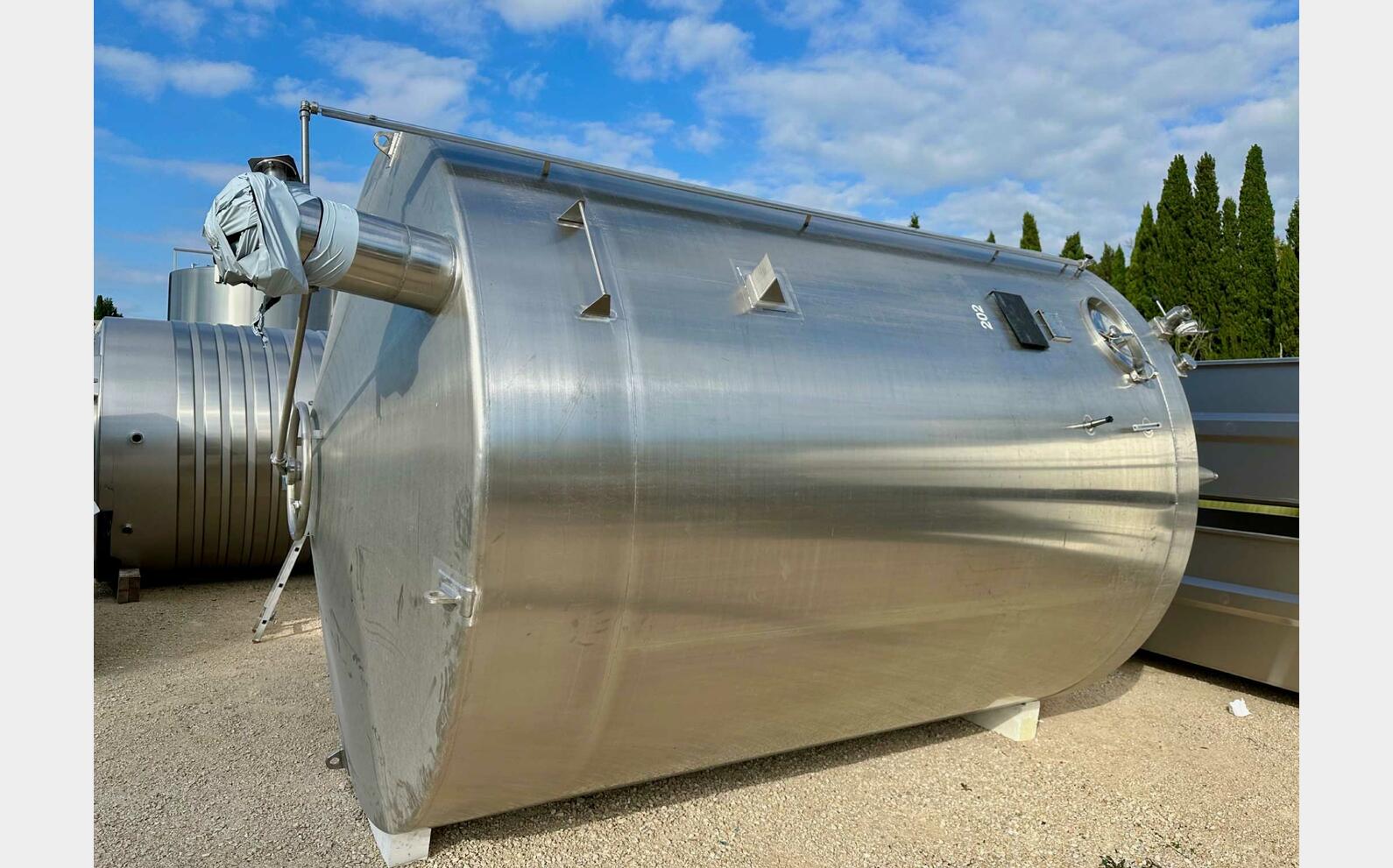 Cuve inox 316 - Stockage 230 HL (23 000 litres) GOAVEC