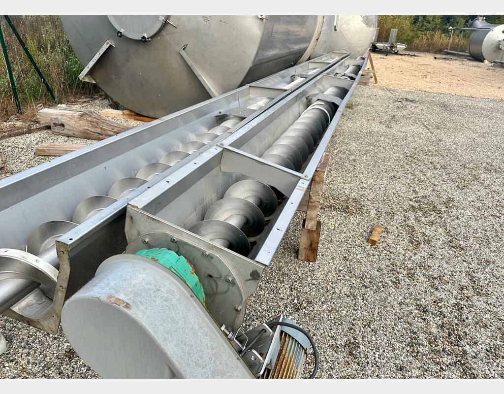 Endless screw - For tank emptying