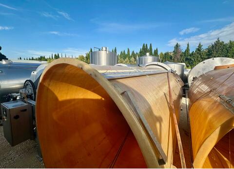 Cuve fibre - Sur pieds 120 HL (12 000 litres) CMP