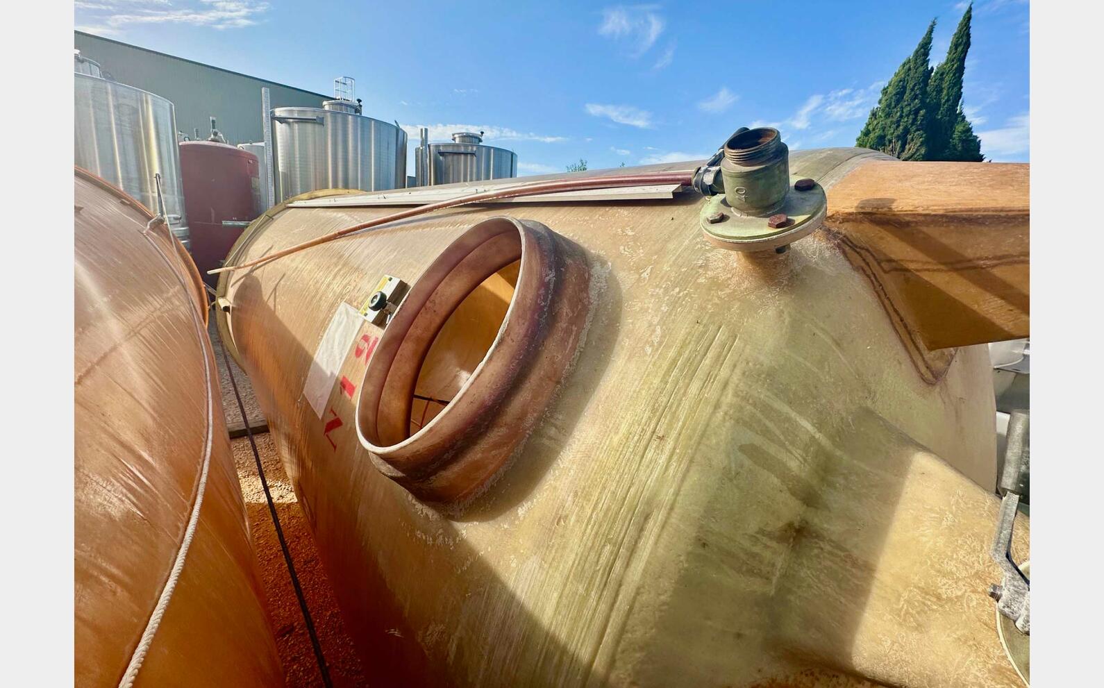 Fibreglass tank  120 HL (12,000 litres) CMP