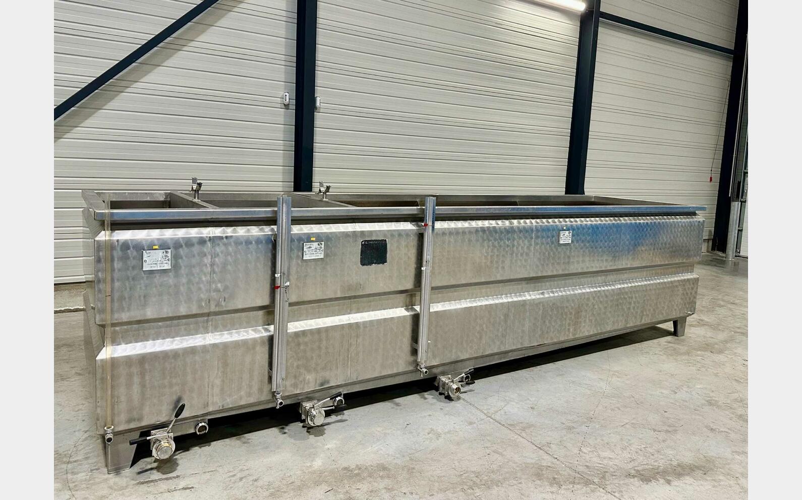 Stainless steel tank - 304 belon 8+14+65 = 87 HL (8700 litres) STAI