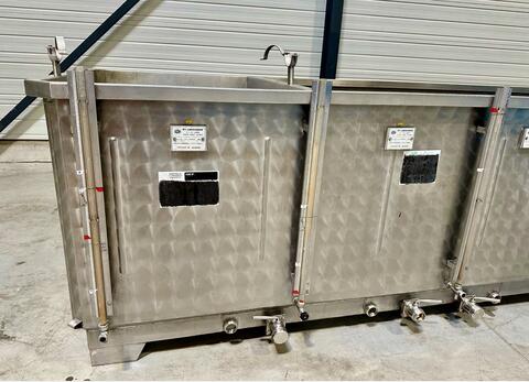 Stainless steel tank - Belon inox 12 + 65 = 77 HL (7,700 litres) STAI