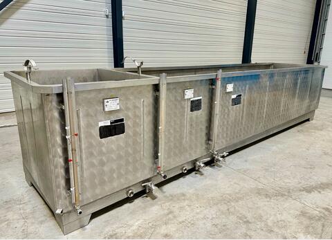 Stainless steel tank - Belon inox 12 + 65 = 77 HL (7,700 litres) STAI