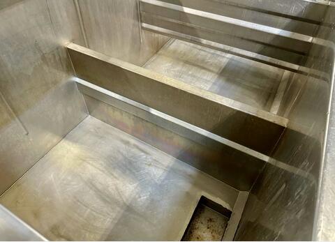 Stainless steel tank - Belon inox 12 + 65 = 77 HL (7,700 litres) STAI