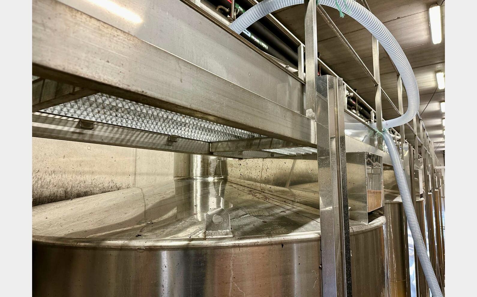 Cuve inox 304 - Thermor&eacute;gul&eacute;e 150 HL (15 000 litres) MARCHISIO