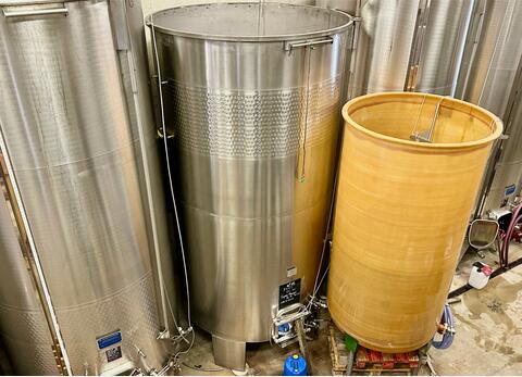 Stainless steel tank - Flat sloping bottom 150 HL (15,000 litres) CAUSSE
