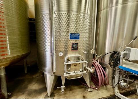 Stainless steel tank - Flat sloping bottom 150 HL (15,000 litres) MARCHISIO