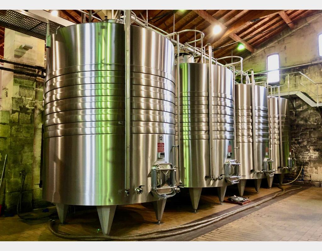 Citerne de vinification - Cuve en acier inox 304