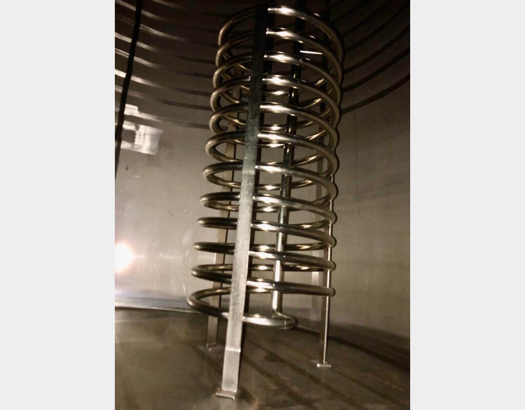 Cuve de vinification - Citerne en acier inox 304