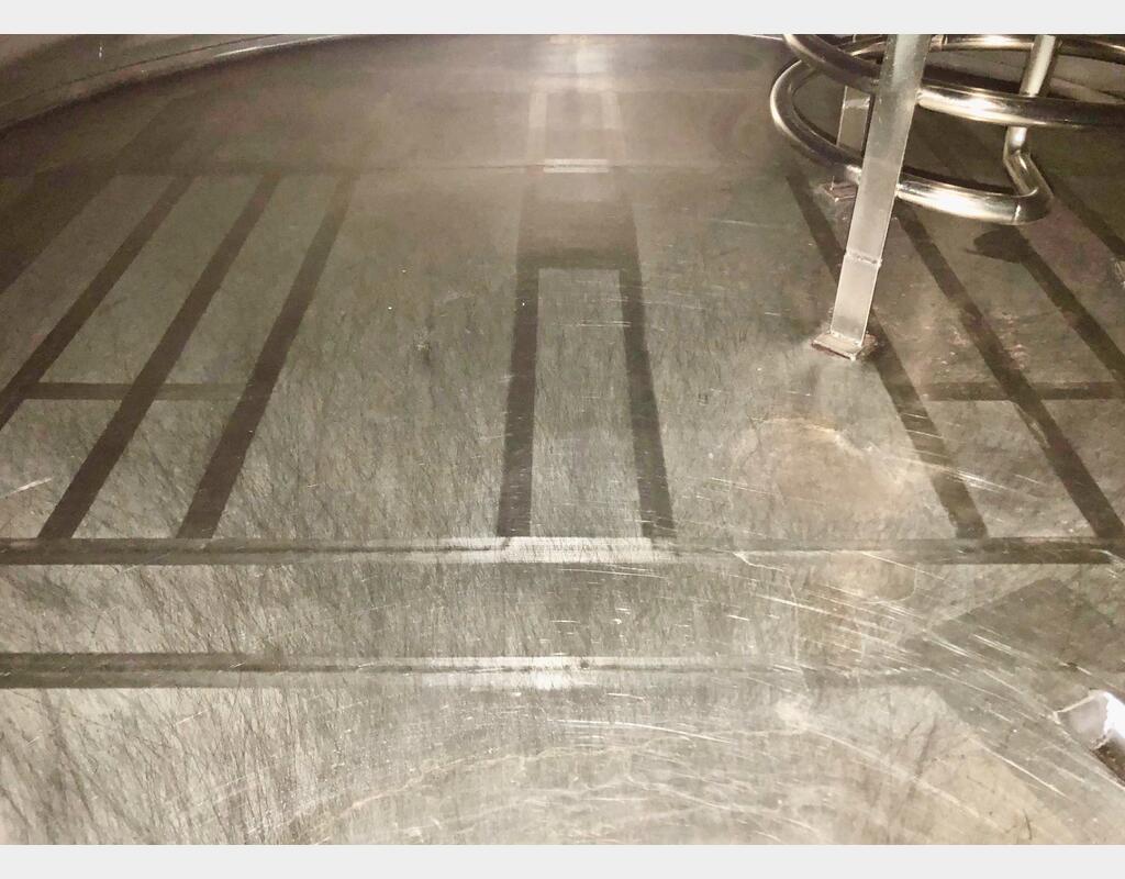 Cuve de vinification - Citerne en acier inox 304