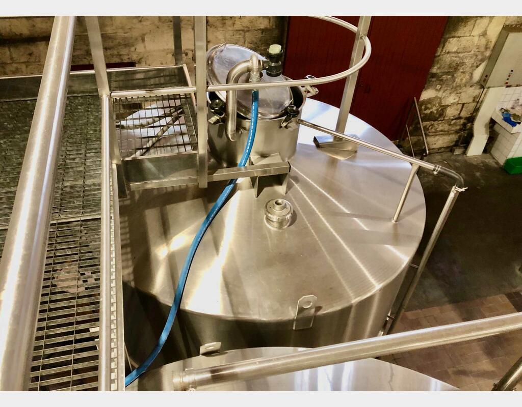 Cuve de vinification - Citerne en acier inox 304