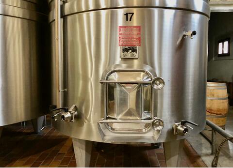 Cuve de vinification - Citerne en acier inox 304