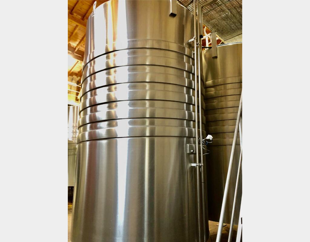 Cuve de vinification - Citerne en acier inox 304