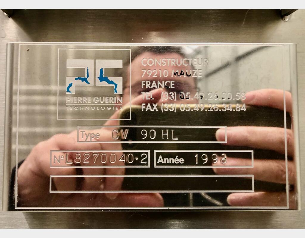 Cuve en acier inox à fond plat - Sur pieds