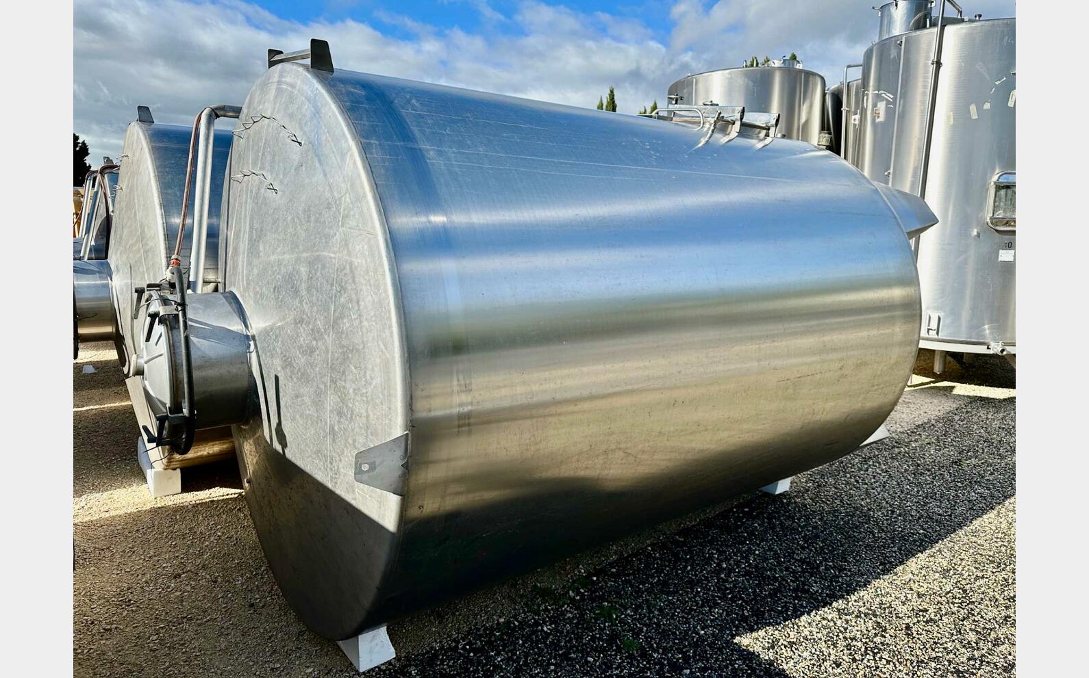 Cuve inox - Stockage 120 HL (12 000 litres) RURALINOX