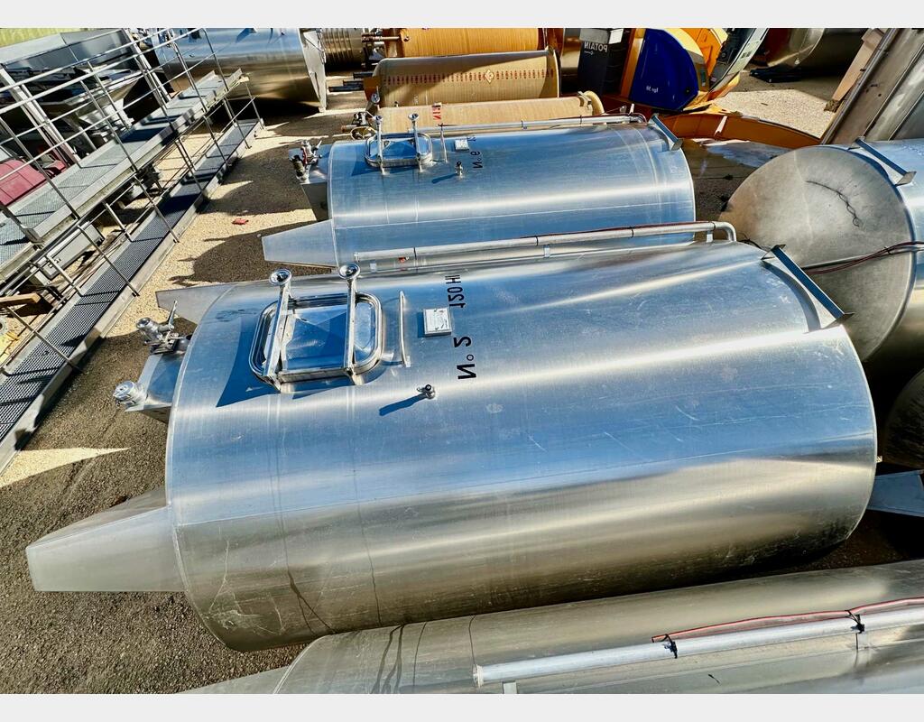 Stainless steel vat - Storage tank