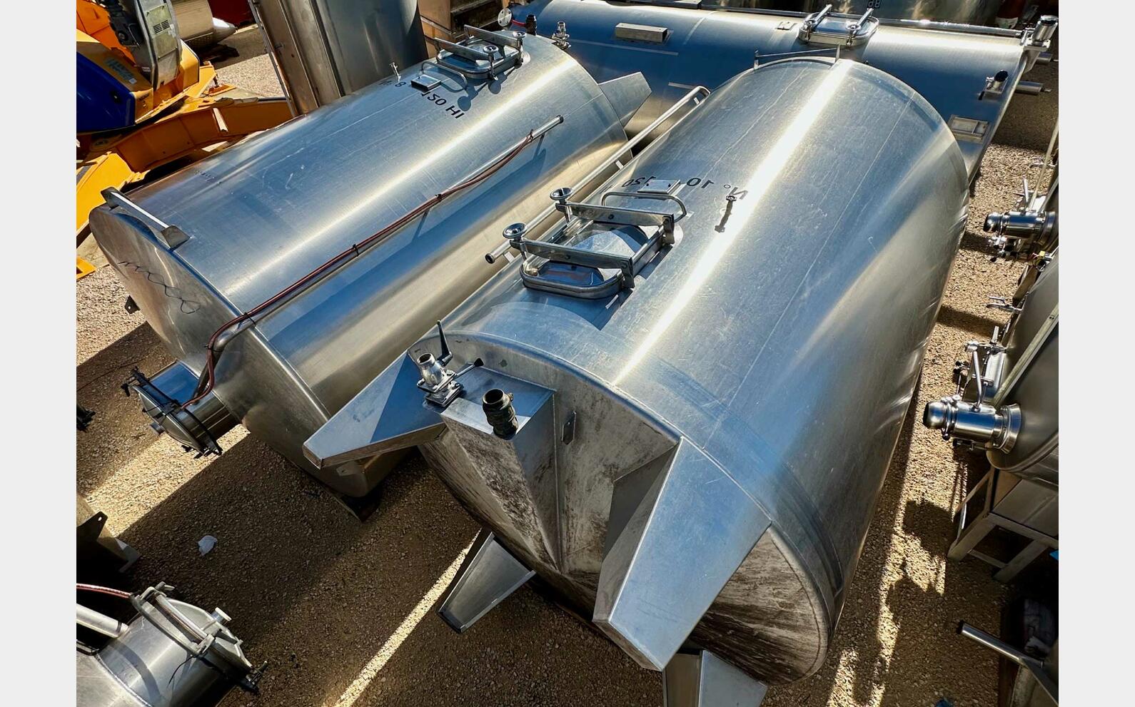 Cuve inox - Stockage 120 HL (12 000 litres) RURALINOX