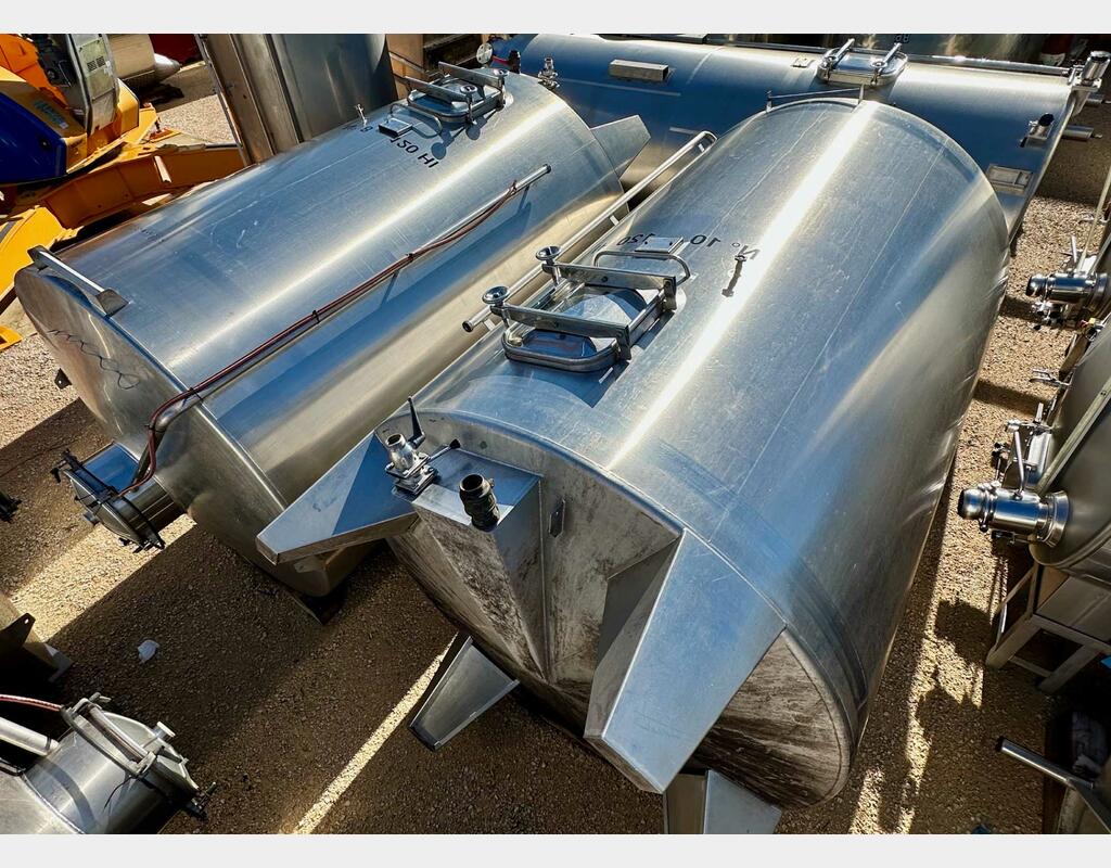 Cuve inox - Stockage 120 HL (12 000 litres) RURALINOX