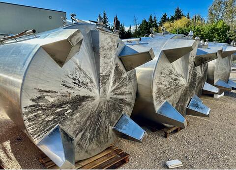 Cuve inox - Stockage 120 HL (12 000 litres) RURALINOX
