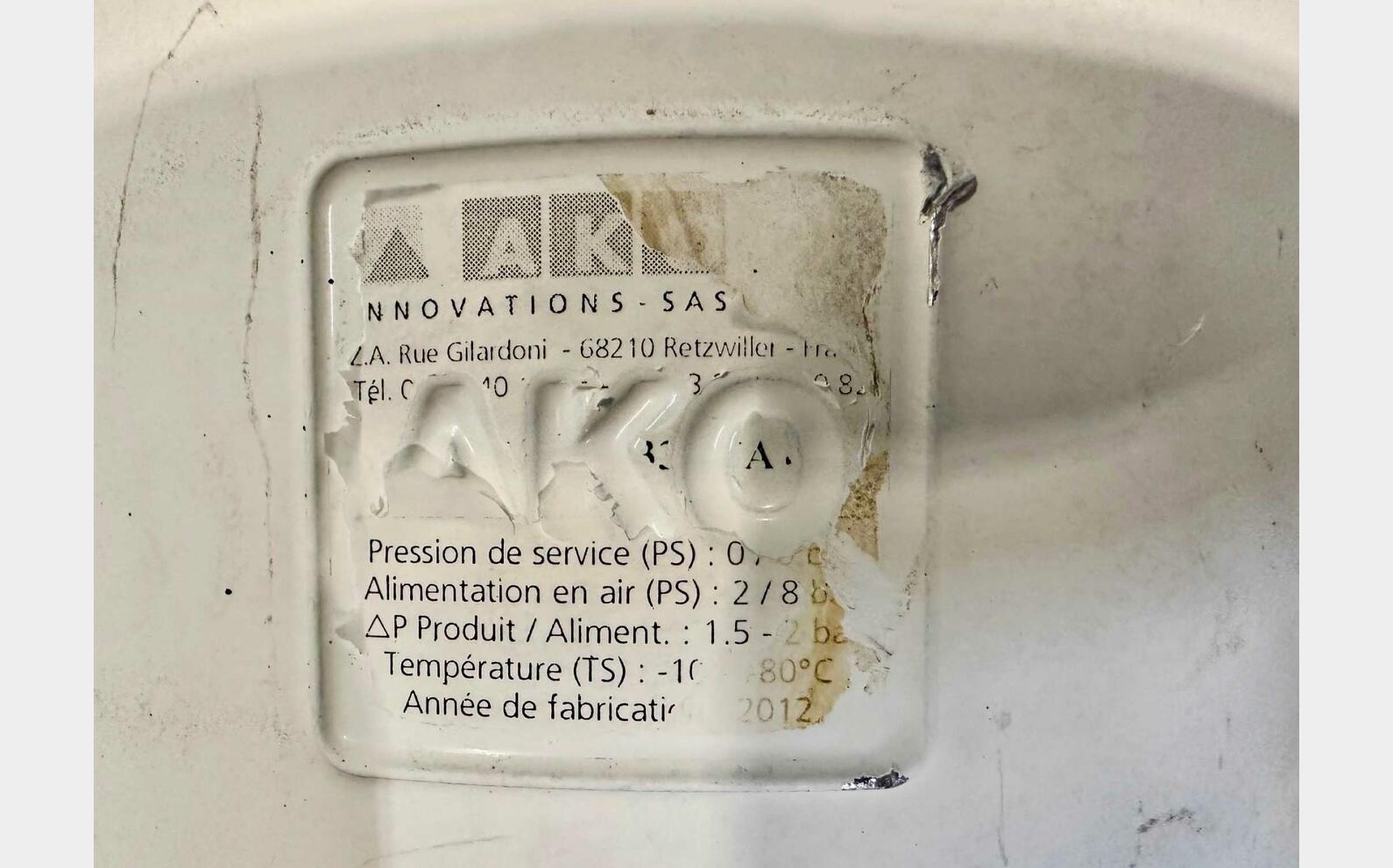 DN 125 diaphragm valve