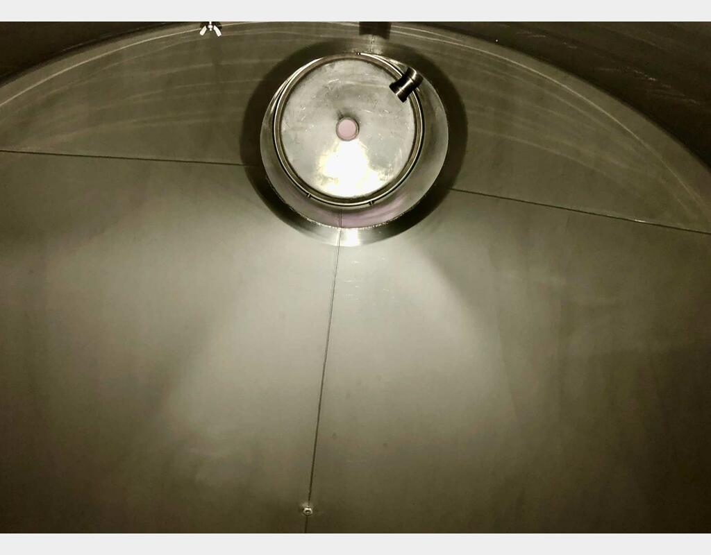 Cuve inox à fond plat - Sur pieds compartimentée