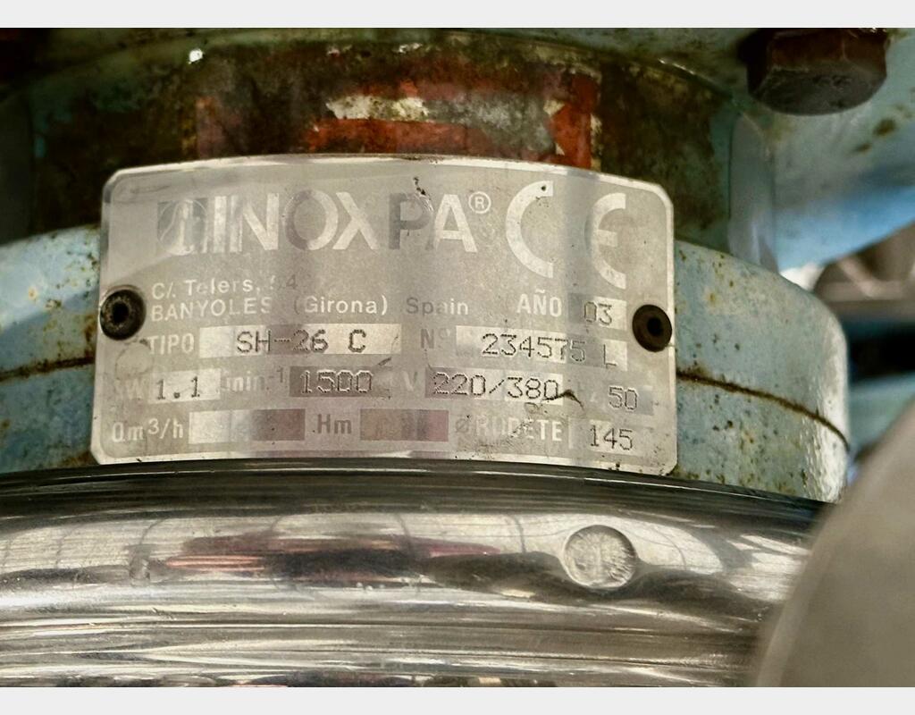 Pompe inox centrifuge