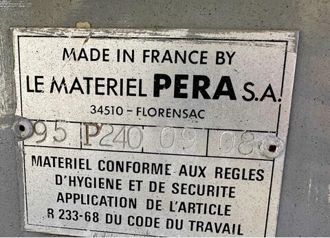 Pressoir - PRESTIGE 12000 240 HL (l24 000 litres) PERA