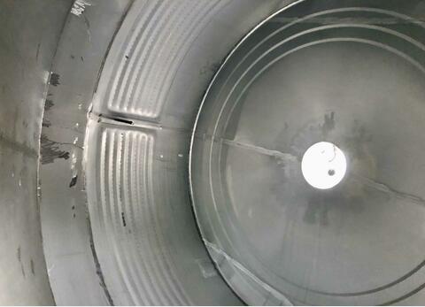 Compartmented stainless steel tank - 250 + 350 HL