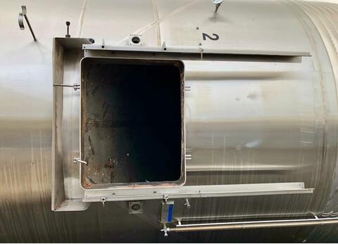 Compartmented stainless steel tank - 250 + 350 HL