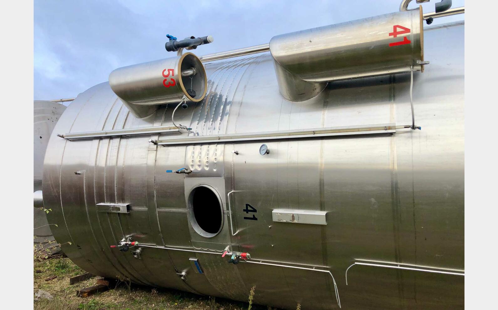 Stainless steel tank - Compartmented 629 HL (62 900 liters) MARTINEZ SOLE