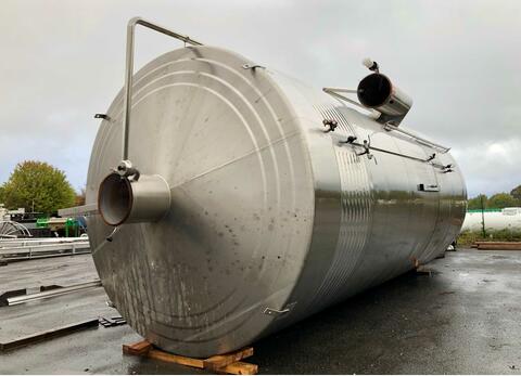 Compartmented stainless steel tank - 250 + 350 HL