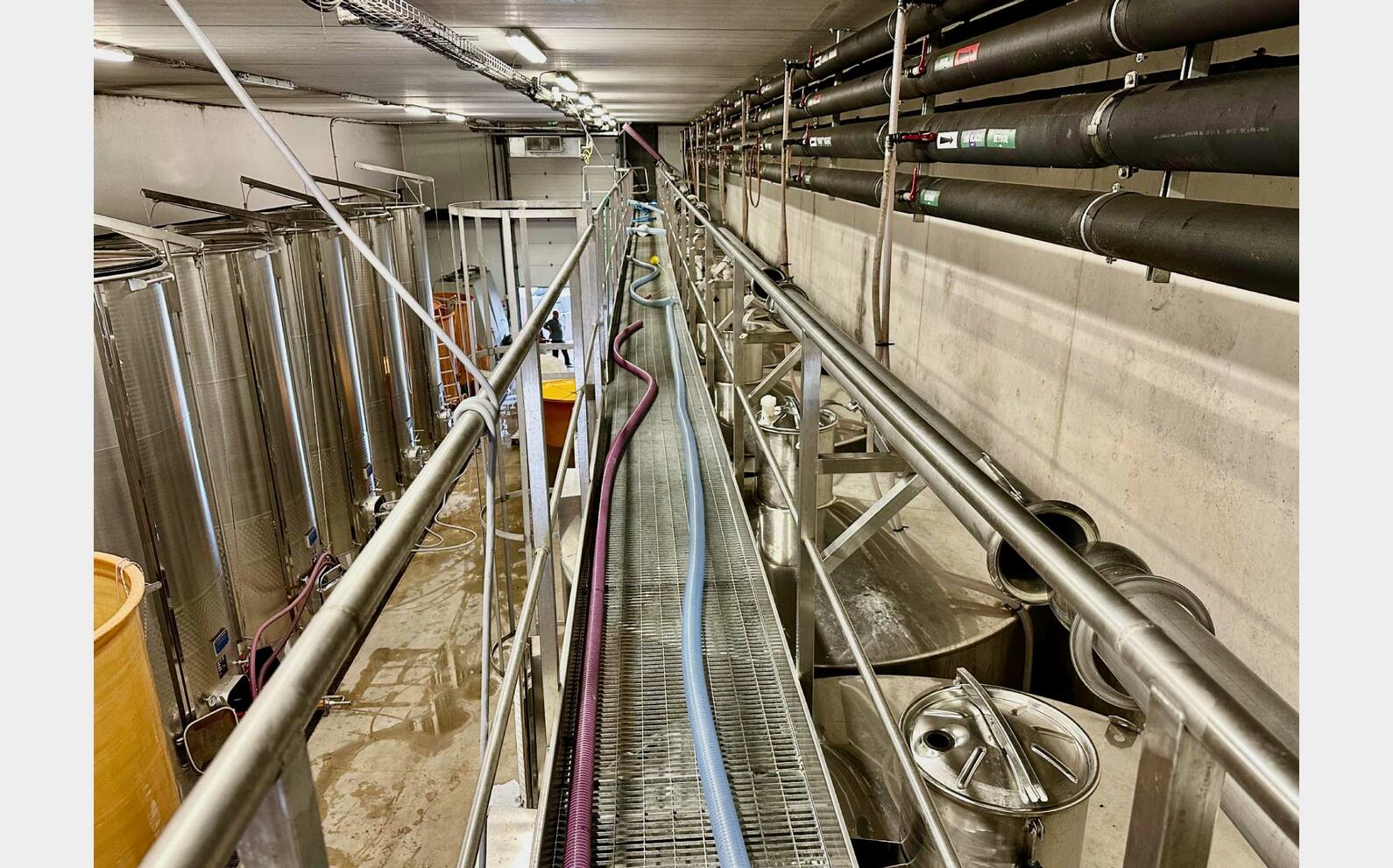 Passerelle inox - Caillebotis galva