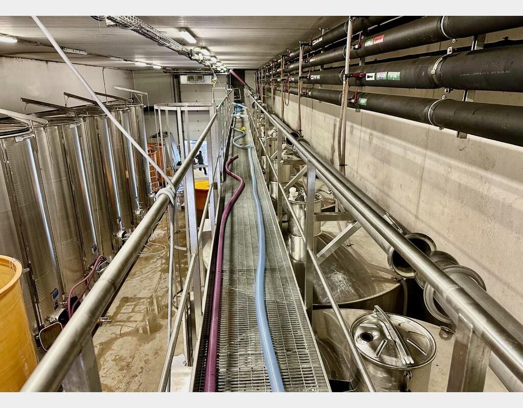 Passerelle inox - Caillebotis galva