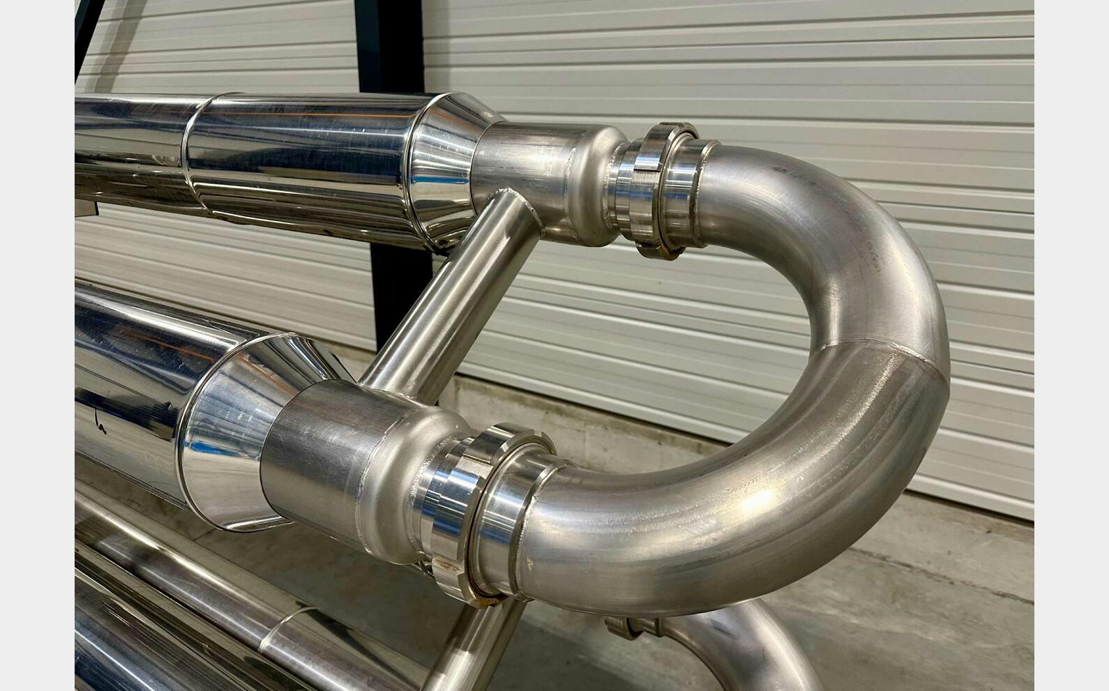 Echangeur tubulaire inox 11.4 m2 de surface d'&eacute;change