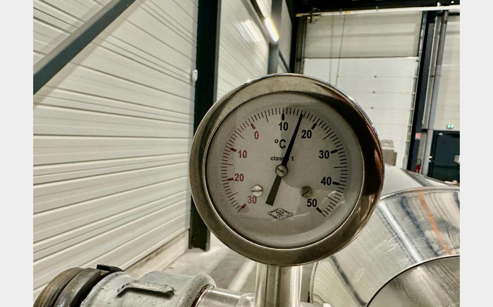 Stainless steel tube exchanger 11.4 m2 exchange surface