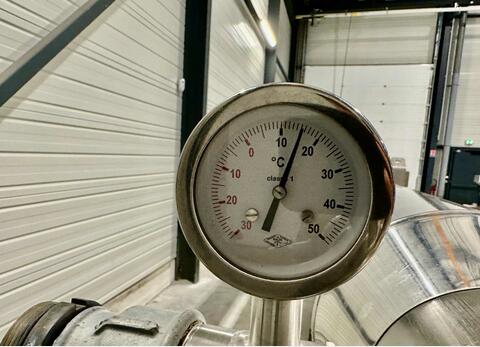 Stainless steel tube exchanger 11.4 m2 exchange surface