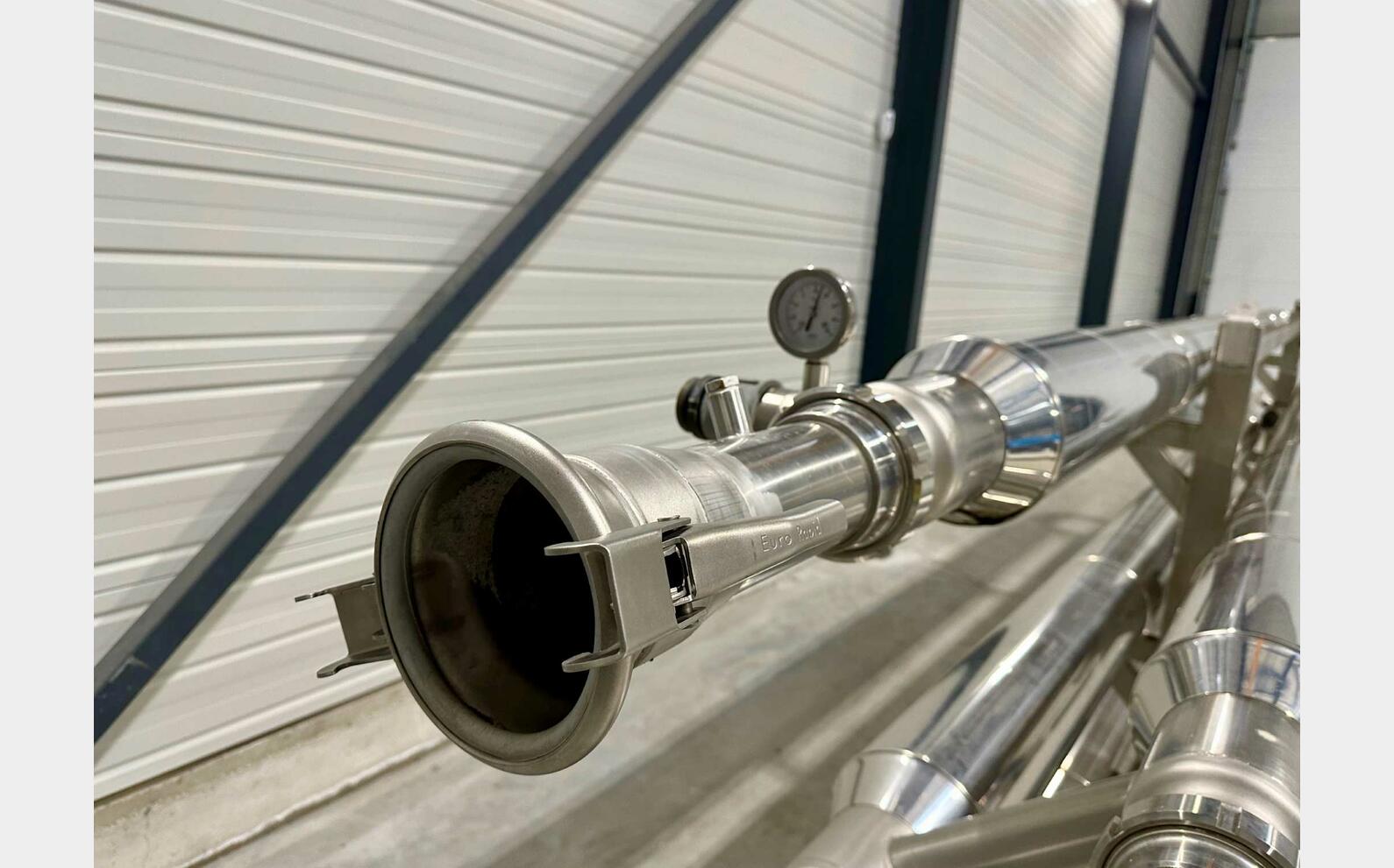 Echangeur tubulaire inox 11.4 m2 de surface d'&eacute;change