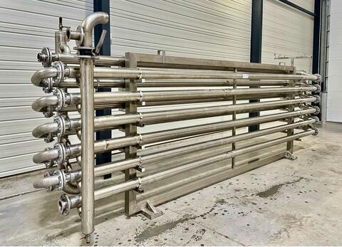 Echangeur - Tube in tube inox 16.8 m2 de surface d'&eacute;change INDAGRO