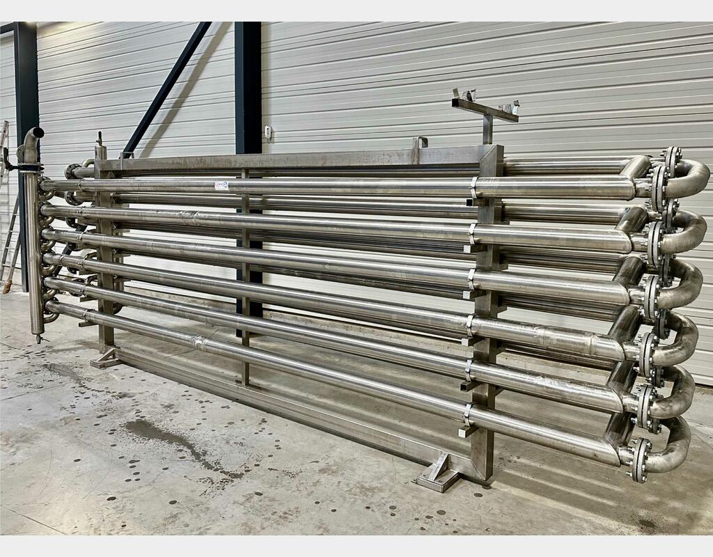 Stainless steel tube exchanger