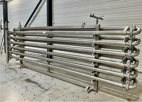 Echangeur - Tube in tube inox 16.8 m2 de surface d'&eacute;change INDAGRO
