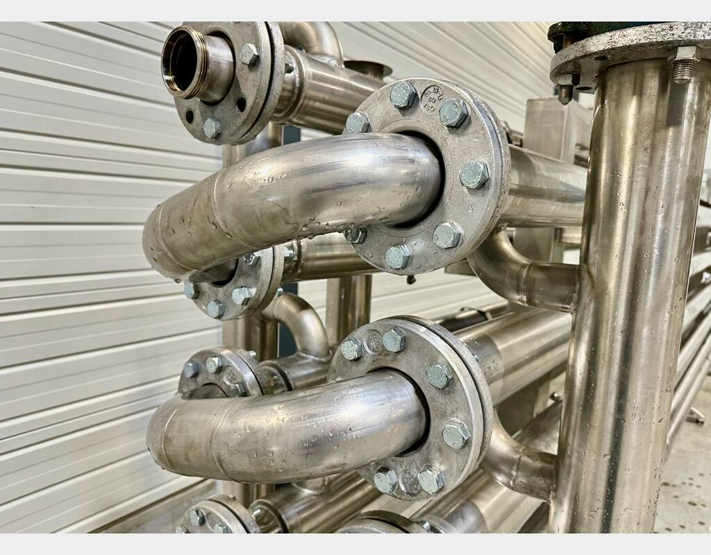 Stainless steel tube exchanger