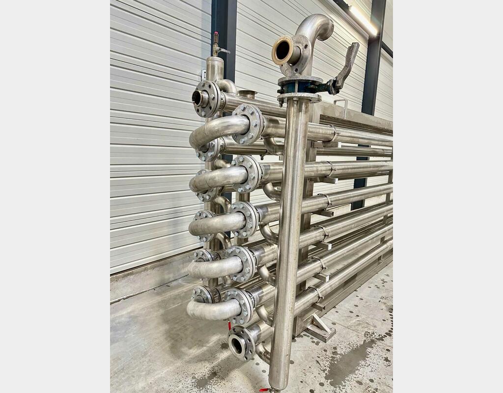 Stainless steel tube exchanger